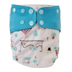 BOY La Petite Ourse Cloth Diapers|Cloth Diapers>Evolution Washable Diaper - Fairground