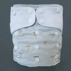 BOY La Petite Ourse Evolution Washable Diaper - Boats