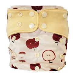 BOY La Petite Ourse Evolution Washable Diaper - Apple