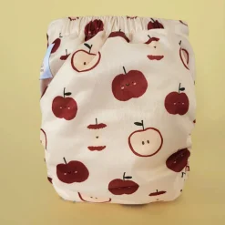 BOY La Petite Ourse Evolution Washable Diaper - Apple