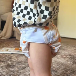 BOY La Petite Ourse Cloth Diapers|Cloth Diapers>Evolution Washable Diaper - Crescent