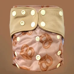 BOY La Petite Ourse Evolution Washable Diaper - Pretzel