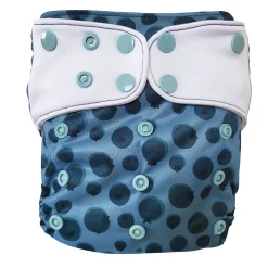 BOY La Petite Ourse Cloth Diapers|Cloth Diapers>Evolution Washable Diaper - Blueberry