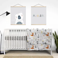 Kids Patlin Exclusive 3-Piece Crib Bedding - Forest