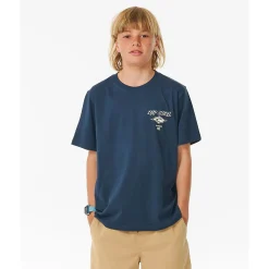 Kids/BOY Rip Curl Tops>Fadeout Icon T-shirt 8-14y