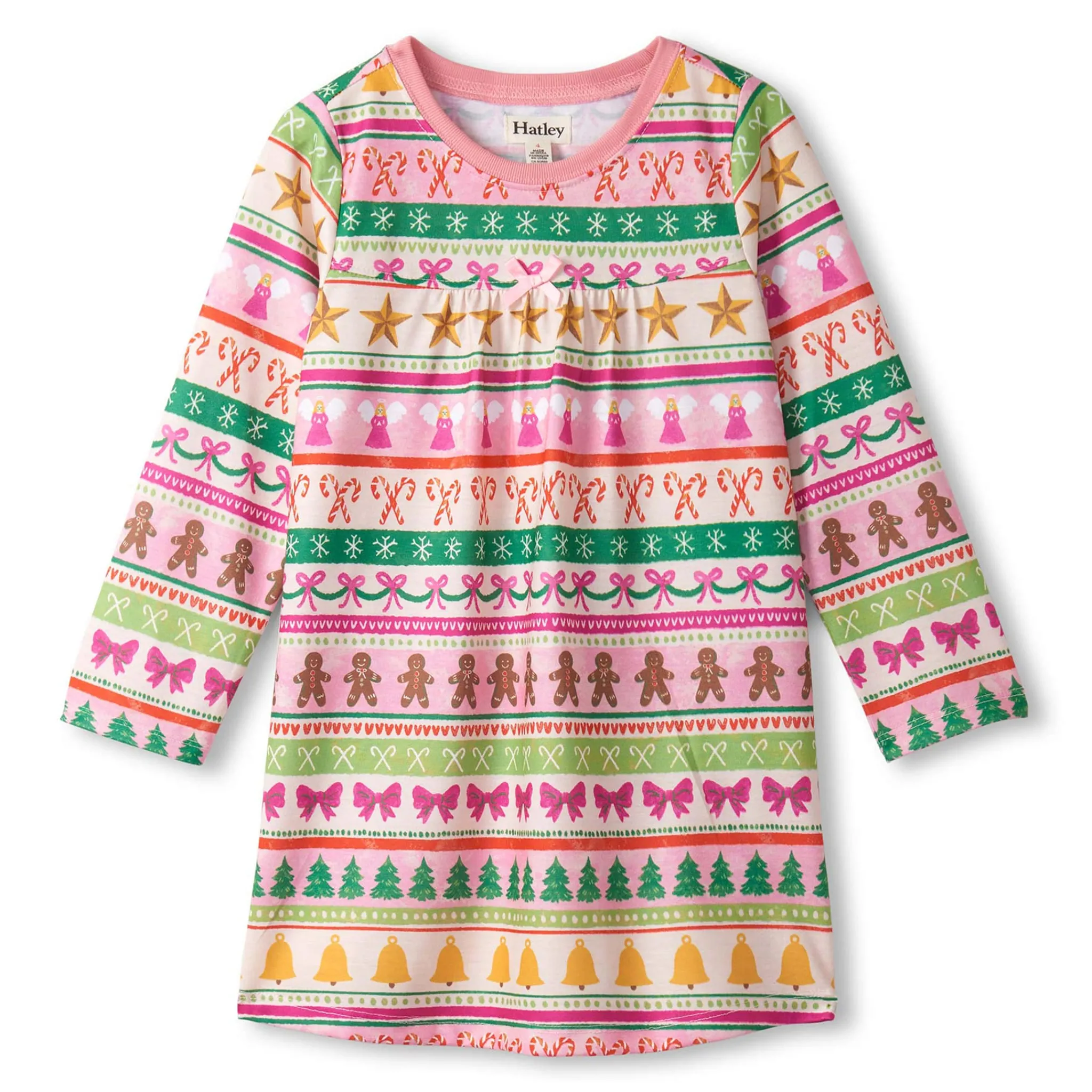 Kids Hatley Fair Isle Nightdress 3-10