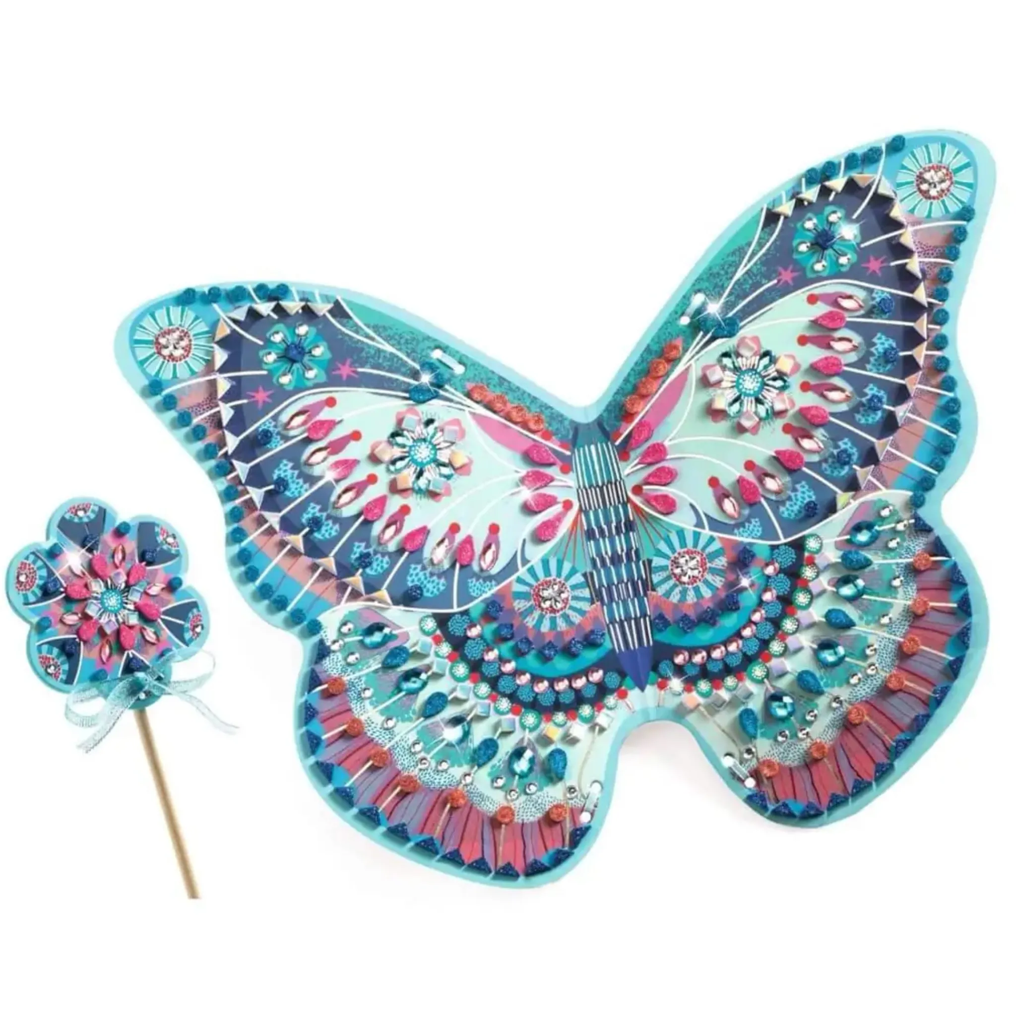 Kids Djeco Diy & Activities>Fairy Wings and Wand to Decorate