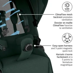 Kids Maxi-cosi Fame Stroller - Twillic Truffle