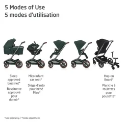 Kids Maxi-cosi Fame Stroller - Twillic Black