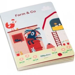 Kids Lilliputiens Farm & Co Mon 1er Livre Puzzle