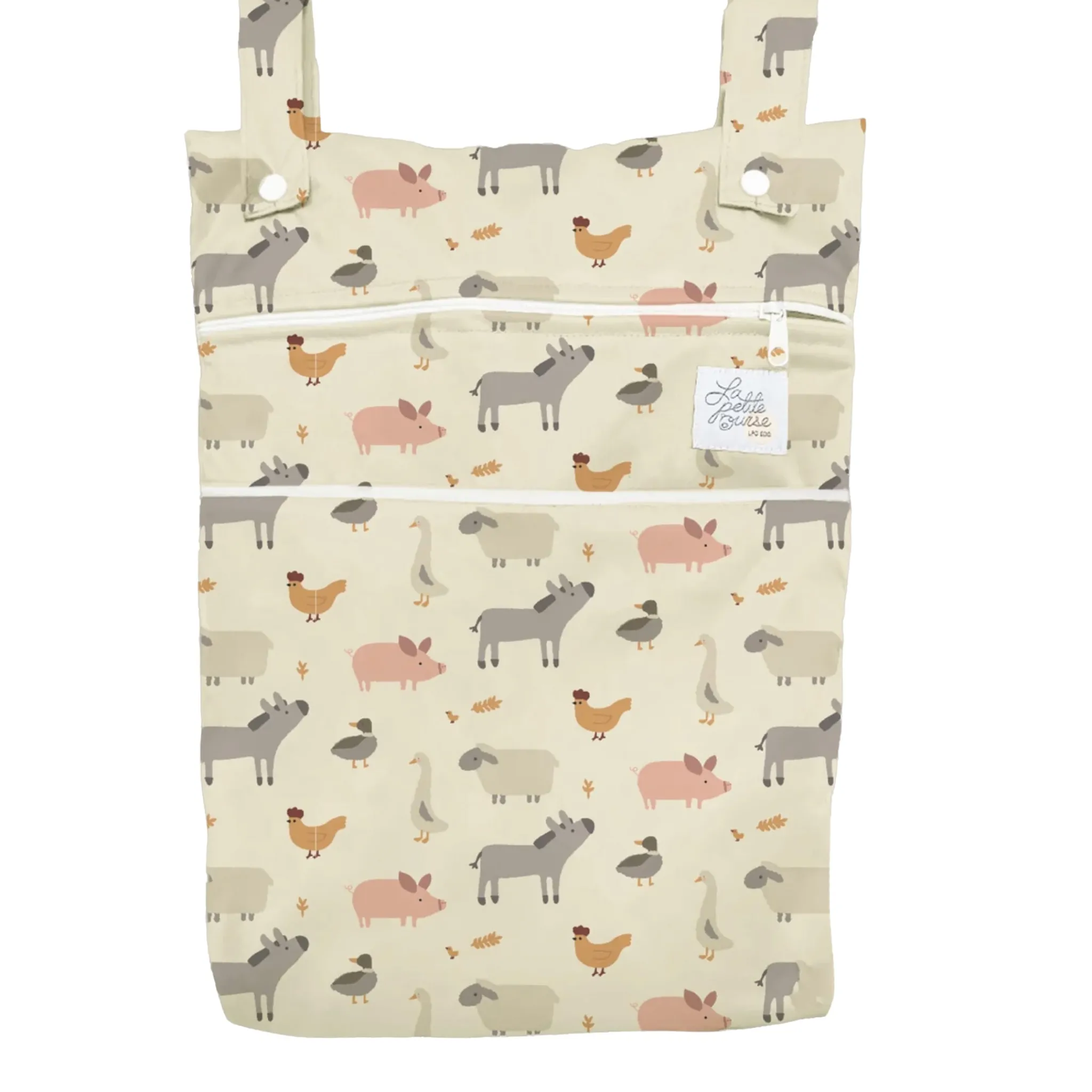 La Petite Ourse Diaper Bags|Diaper Bags>Farm Double Wetbag