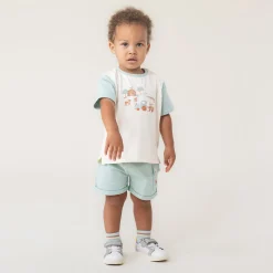 BOY Nano Outfit Sets>Farm Pocket Short Set 6-24m