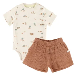 BOY Nano Farm Short Set 6-24m