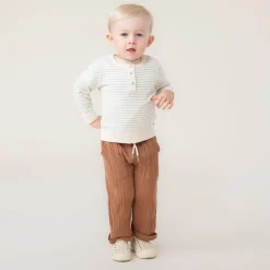 BOY Nano Farm Striped Sweater 6-24m