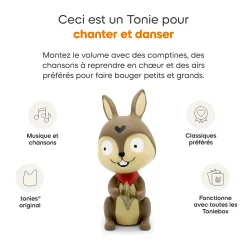 Kids Tonies Favourite Children's Songs - Sing along Tonie Figurine (French)