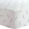 Kids Kushies Sheets|Bedding>Feathers Flanel Fitted Sheet - Grey