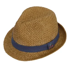 Kids/BOY Calikids Hats And Caps>Fedora Straw Hat 9m-3y