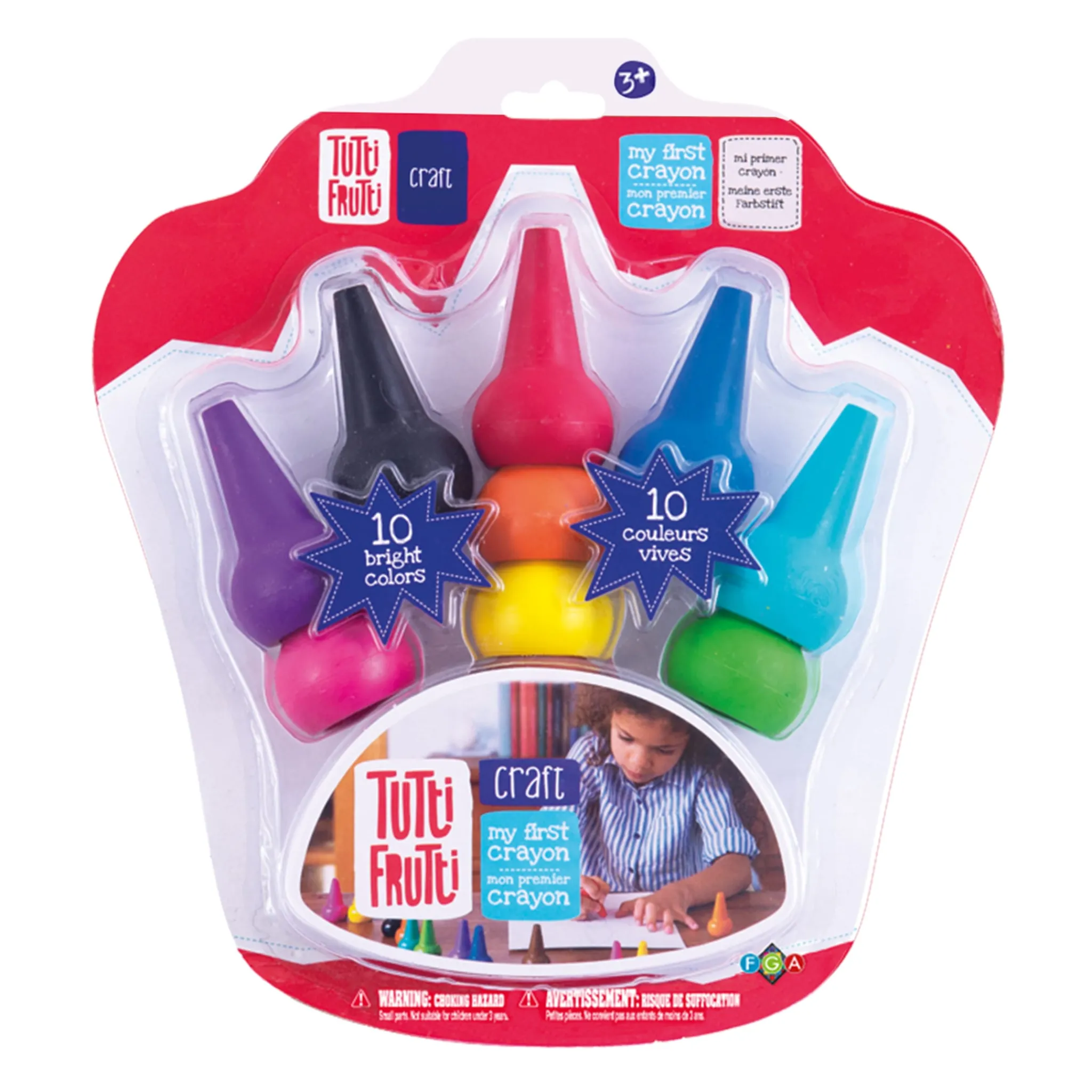 Kids Tutti Frutti Diy & Activities>First Finger Pencils (10)