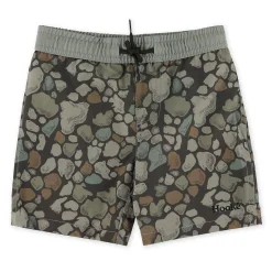 Kids/BOY Hooke Swimsuits>Fish Camo Swim Short 2-12
