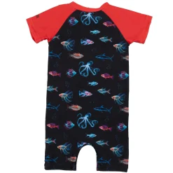 Kids/BOY Nano Swimsuits>Fishes Uv Swimsuit 2-4
