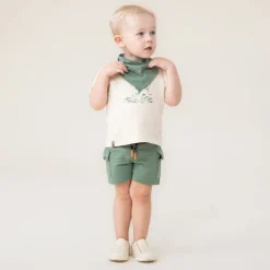 BOY Nano Outfit Sets>Fishing Cargo Short Set 6-24m