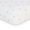 Kids Lulujo Sheets|Bedding>Fitted Crib Sheet - Daisies
