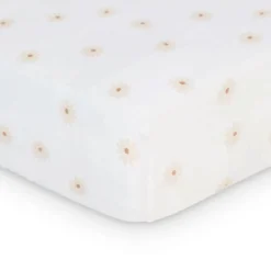 Kids Lulujo Sheets|Bedding>Fitted Crib Sheet - Daisies