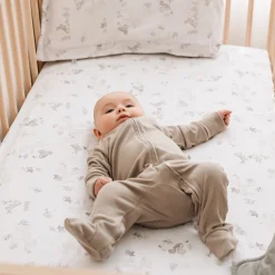 Kids Perlimpinpin Fitted Crib Sheet - Forest