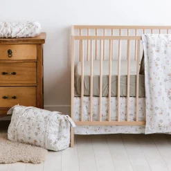 Kids Perlimpinpin Fitted Crib Sheet - Green