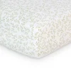 Kids Lulujo Fitted Crib Sheet - Greenery