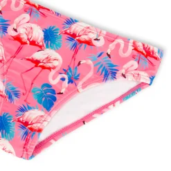Kids Deux par Deux Flamingo Two Piecess Swimsuit 2-6y