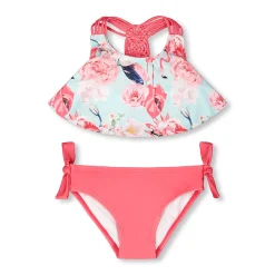 Kids Deux par Deux Flamingos Bikini 7-12