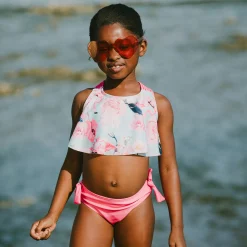 Kids Deux par Deux Flamingos Bikini 7-12