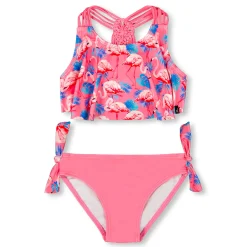Kids Deux par Deux Swimsuits>FLamingos Two Piecess Swimsuit 2-6y