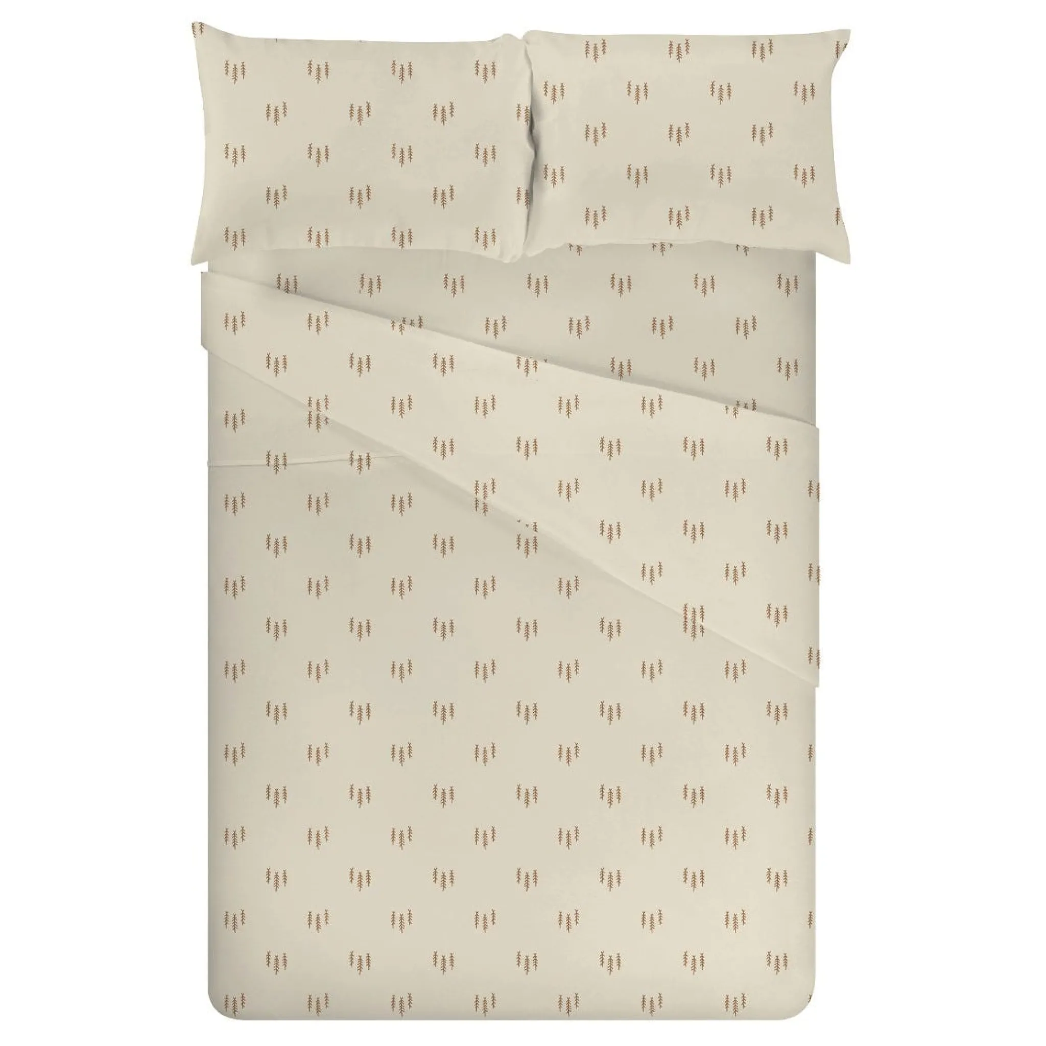 Kids Jasxtek Sheets|Full & Queen Size Bedding>Flannel Double Sheet Set - Pines