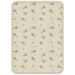 Kids Perlimpinpin Flannel Quilt - Daisies