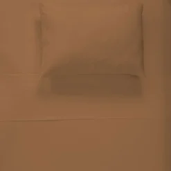 Kids Jasxtek Flannel Twin Sheet Set - Caramel