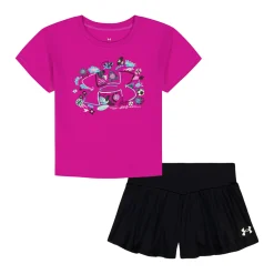 Kids Under Armour Sportswear|Outfit Sets>Flare Short Set 4-6x