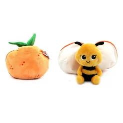 Flipetz Plush Toys>Bee/Tangerine