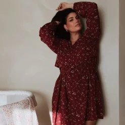 Bella Maternite Floral AOP Maternity Dress