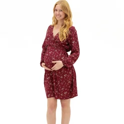 Bella Maternite Floral AOP Maternity Dress