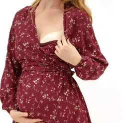 Bella Maternite Floral AOP Maternity Dress