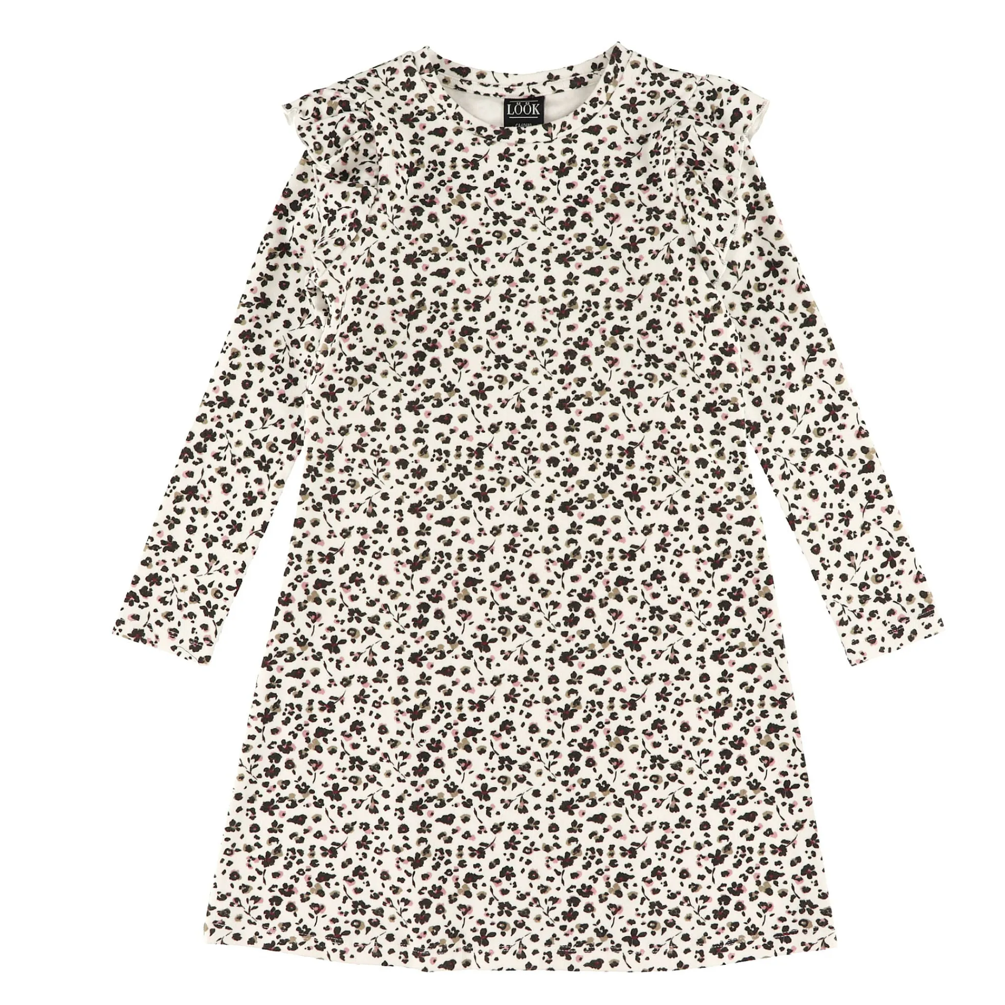 Kids Look Dresses & Rompers>Floral AOP Romance Dress 7-14