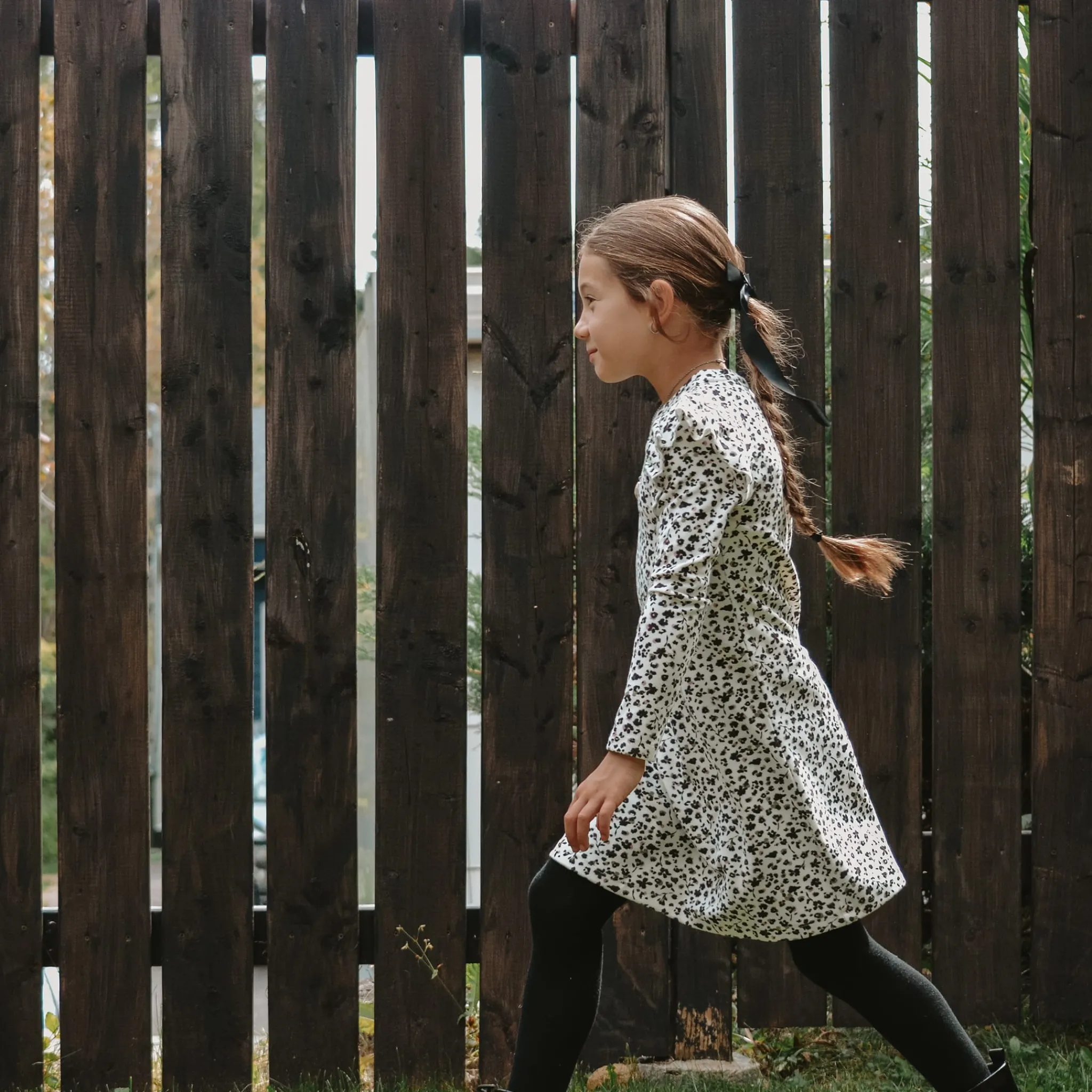 Kids Look Dresses & Rompers>Floral AOP Romance Dress 7-14