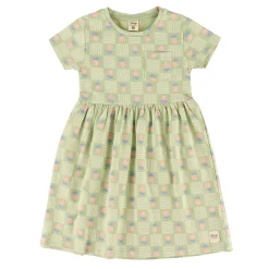 Kids Camp by Birdz Floral Check Dress 2-8y