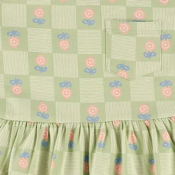 Kids Camp by Birdz Floral Check Dress 2-8y