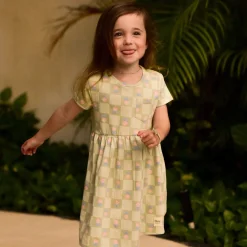Kids Camp by Birdz Floral Check Dress 2-8y