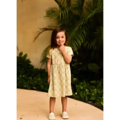 Kids Camp by Birdz Floral Check Dress 2-8y