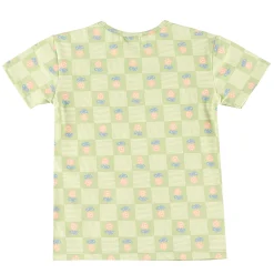 Kids Camp by Birdz Floral Check T-shirt 2-8y
