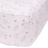 Kids Perlimpinpin Sheets|Bedding>Floral Crib Fitted Sheet